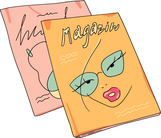 Manhwa Inspired Study Magazines